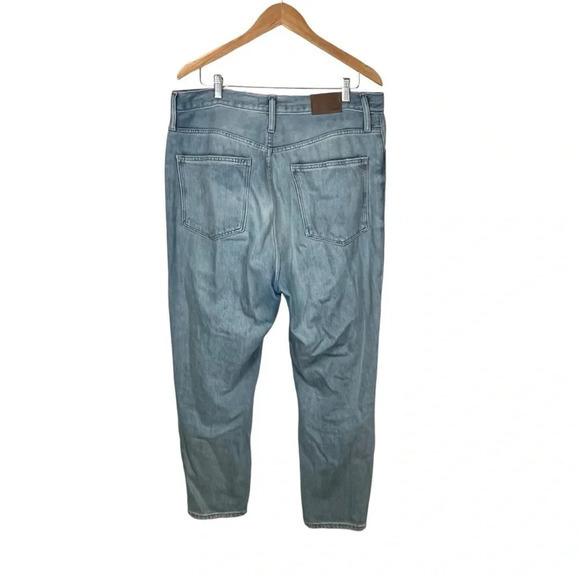 Madewell The MomJean Gilford Wash Ripped Edition Mom Jeans Women‎ Size 32 - Picture 8 of 13